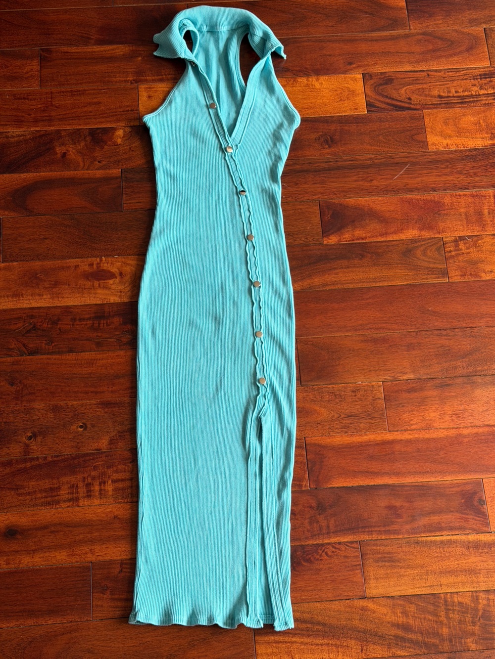 Light Teal Dress size M - Picture 3 of 5
